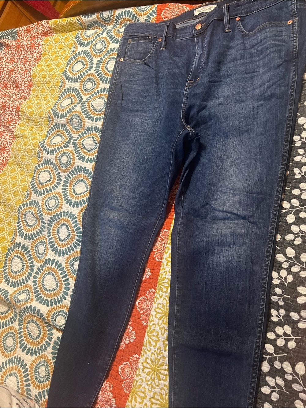 Madewell Dark Blue Slim/Stretch Jeans